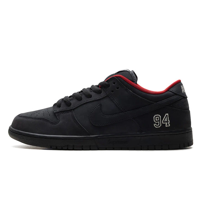 SB Dunk Low x Supreme 94 Black