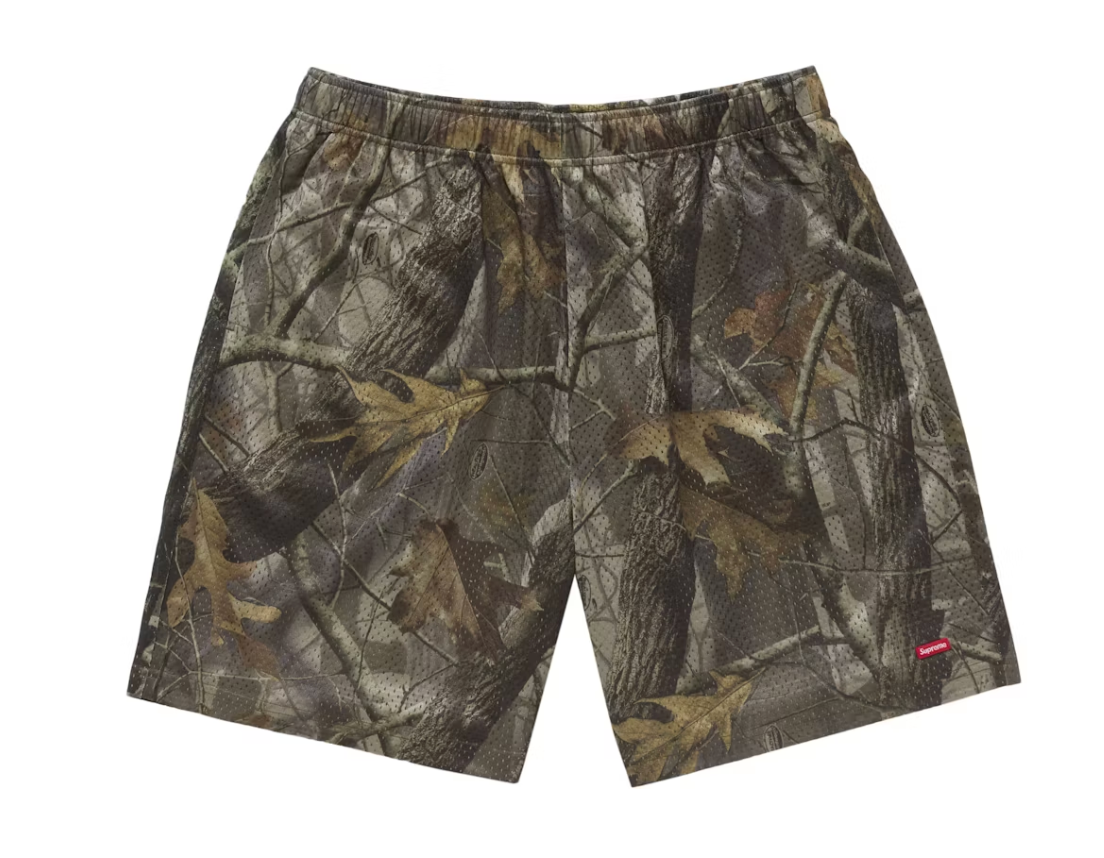 Small Box Baggy Mesh Short - Realtree Hardwoods Camo