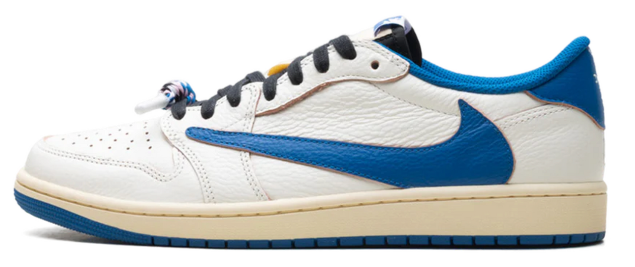 Air Jordan 1 Low x Travis Scott x Fragment Design Sail