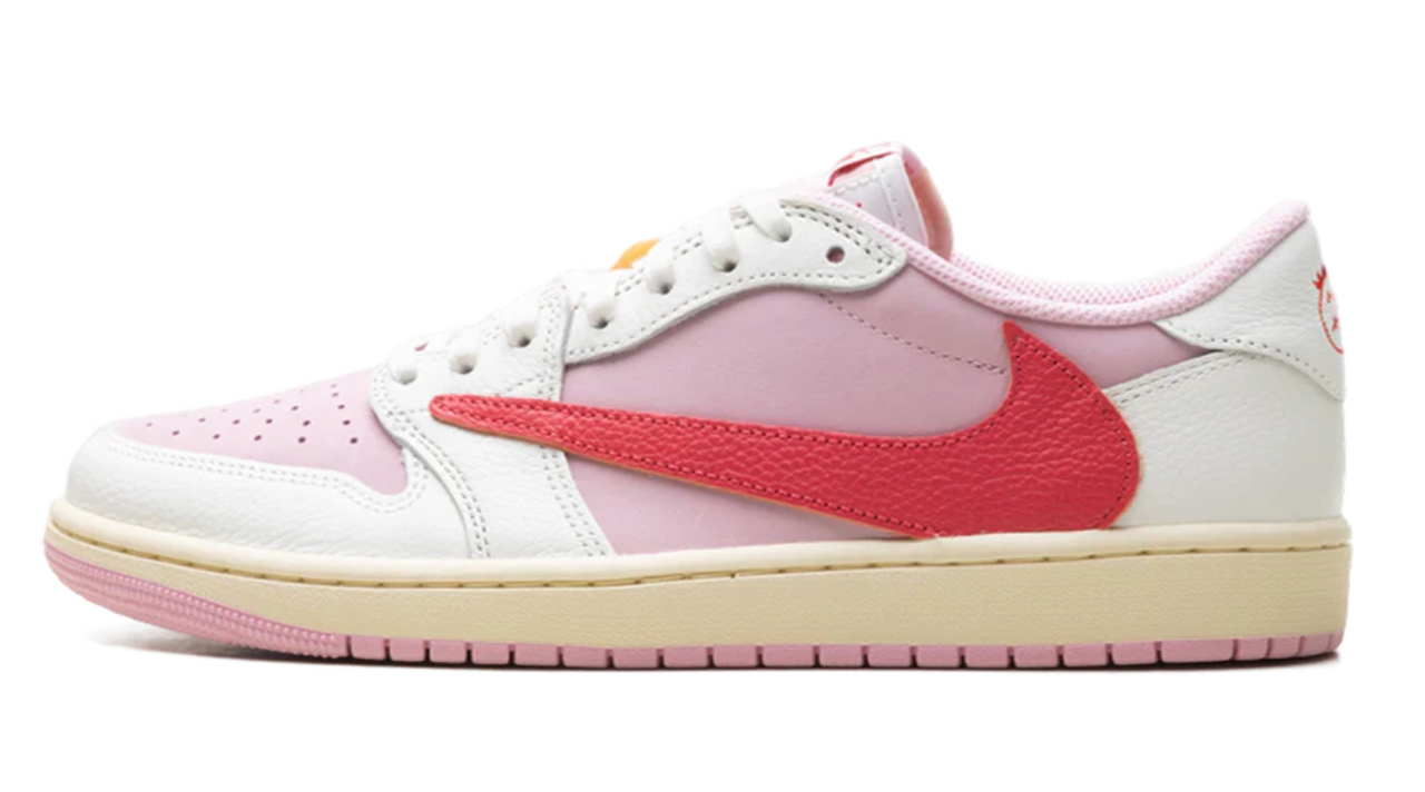 Travis Scott x Air Jordan 1 Low Tropical Pink