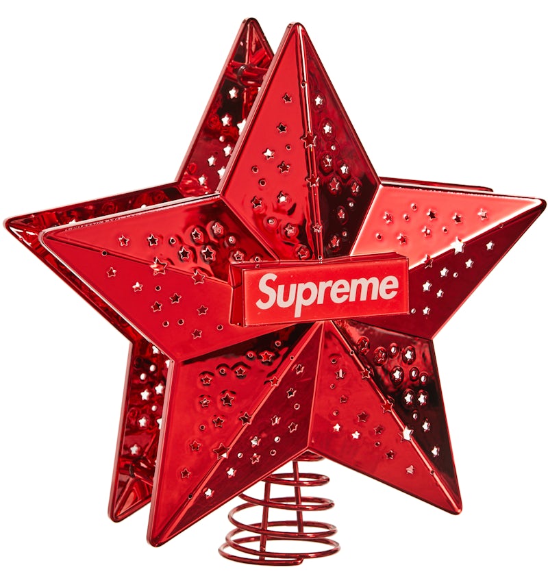 Projecting Star Tree Topper - Red