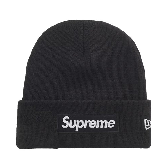 New Era Box Logo Beanie - Black
