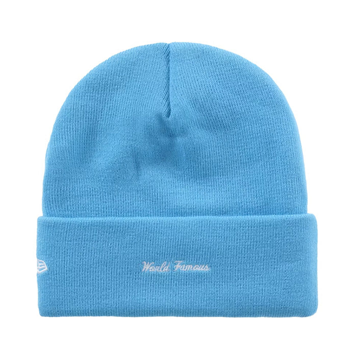 New Era Box Logo Beanie - Cyan