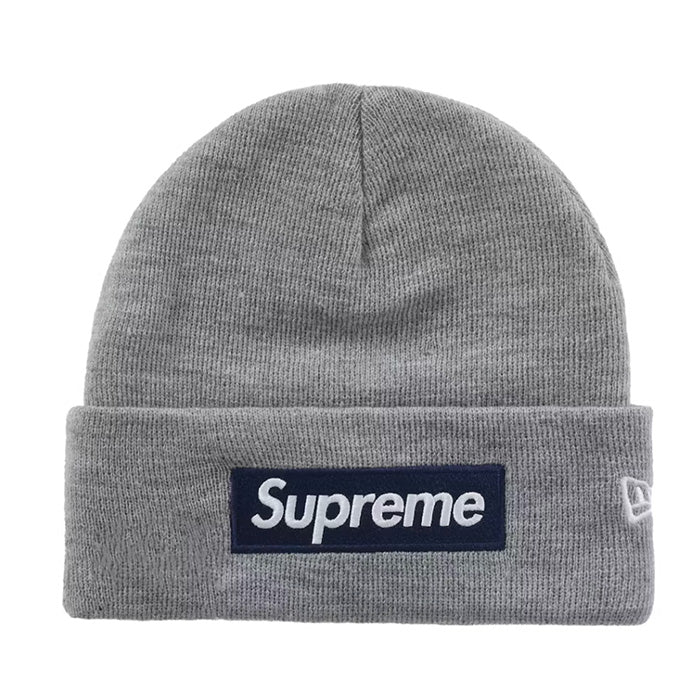 New Era Box Logo Beanie - Grey
