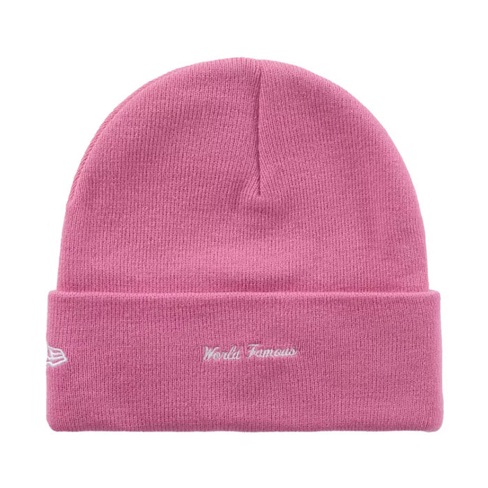 New Era Box Logo Beanie - Magenta