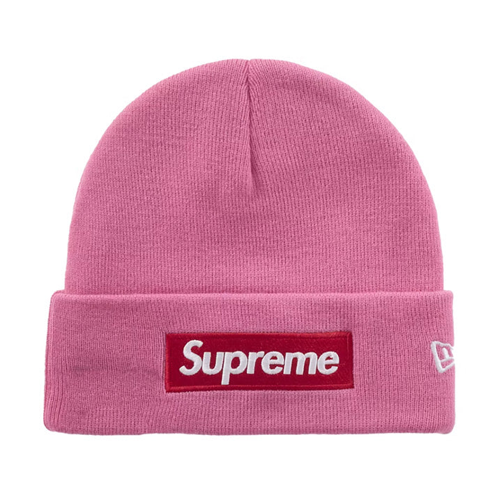 New Era Box Logo Beanie - Magenta