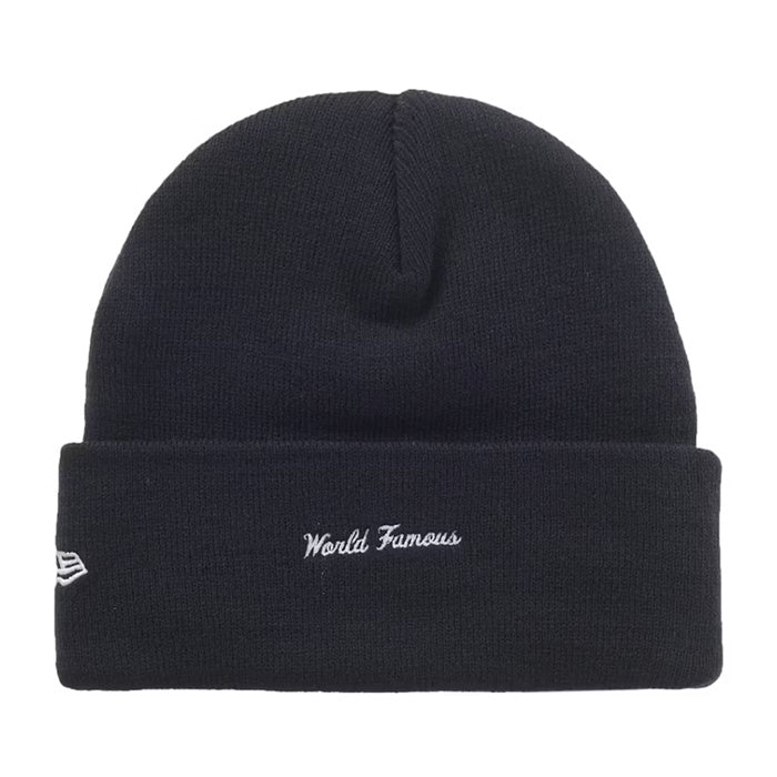 New Era Box Logo Beanie - Navy