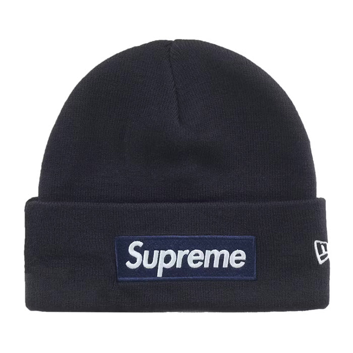New Era Box Logo Beanie - Navy