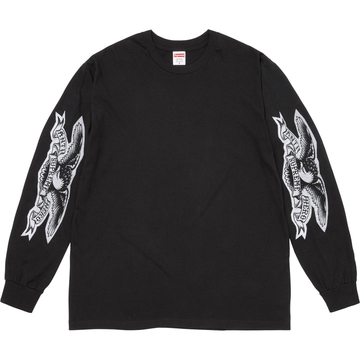 ANTIHERO Eagle Long Sleeve Tee - Black