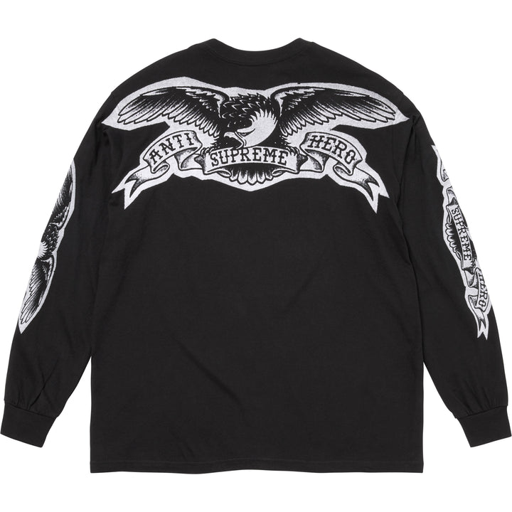 ANTIHERO Eagle Long Sleeve Tee - Black