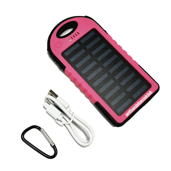 Solar Charger - Pink