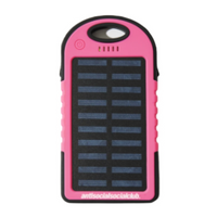 Solar Charger - Pink