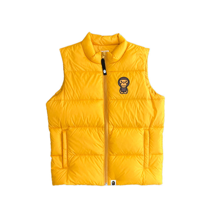 BabyMilo Puffer Vest - Yellow