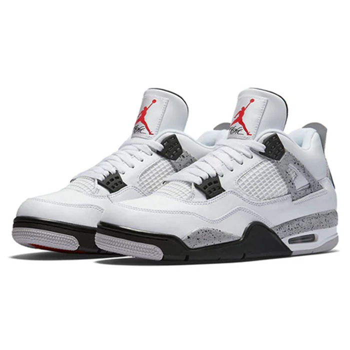 Air Jordan 4 White Cement