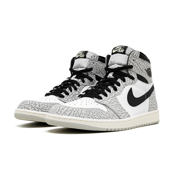 Air Jordan 1 White Cement