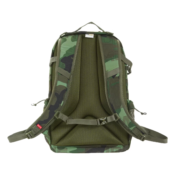 "Supreme" Backpack - Woodland Camo