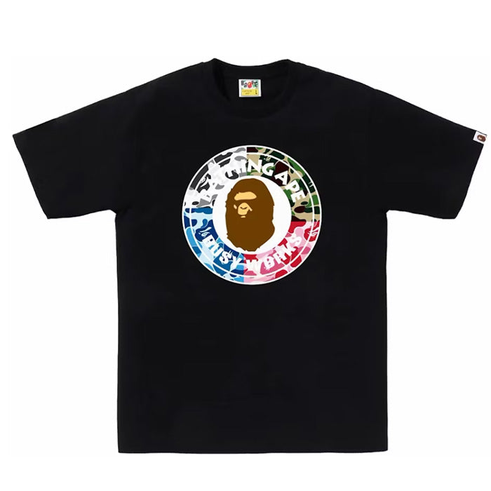 ABC Camo Crazy Busy Works Tee - Black