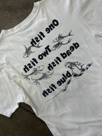 Dr. Seuss One Fish Two Fish Single Stitch Tee Large