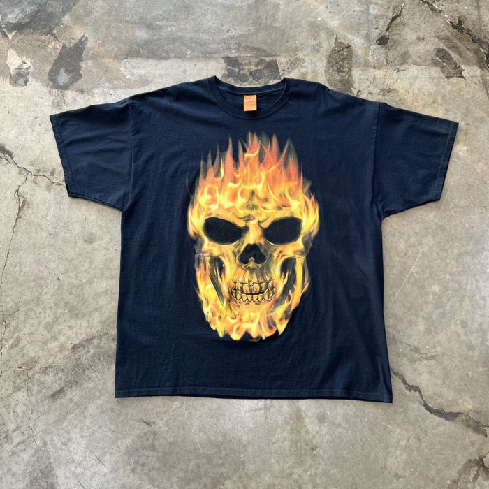 Skull Flame Horror Tee