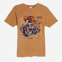 Blood & Gun Smoke Tee - Camel