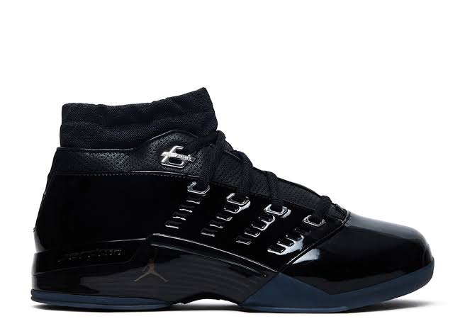 Air Jordan 17 Low Black Patent