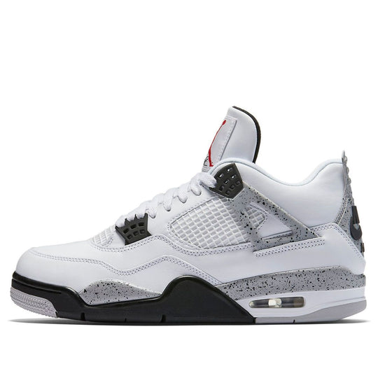 Air Jordan 4 White Cement