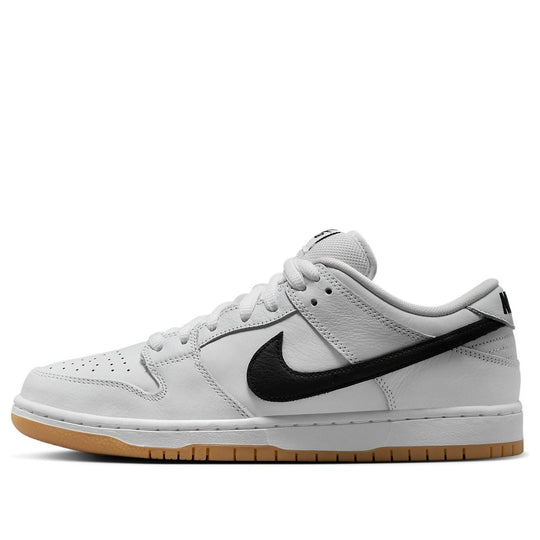 SB Dunk Low White Gum