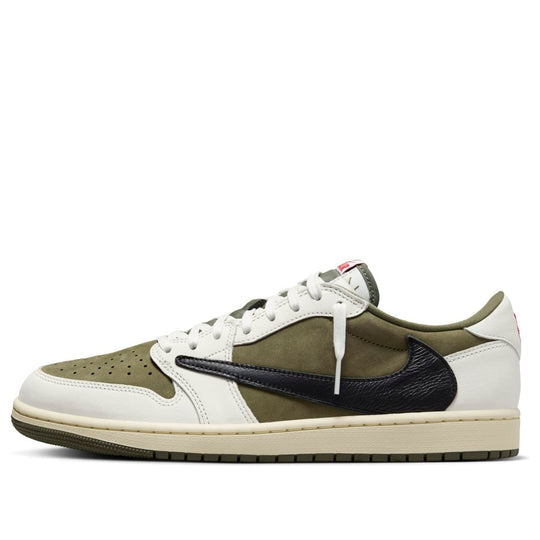 Travis Scott x Air Jordan 1 Low Medium Olive