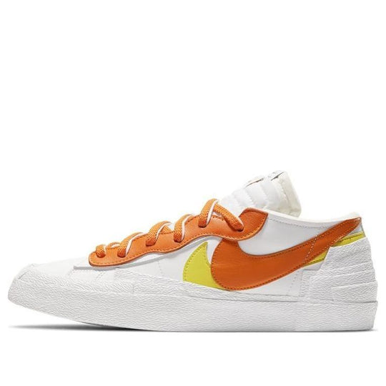 Blazer Low x Sacai White Magma Orange