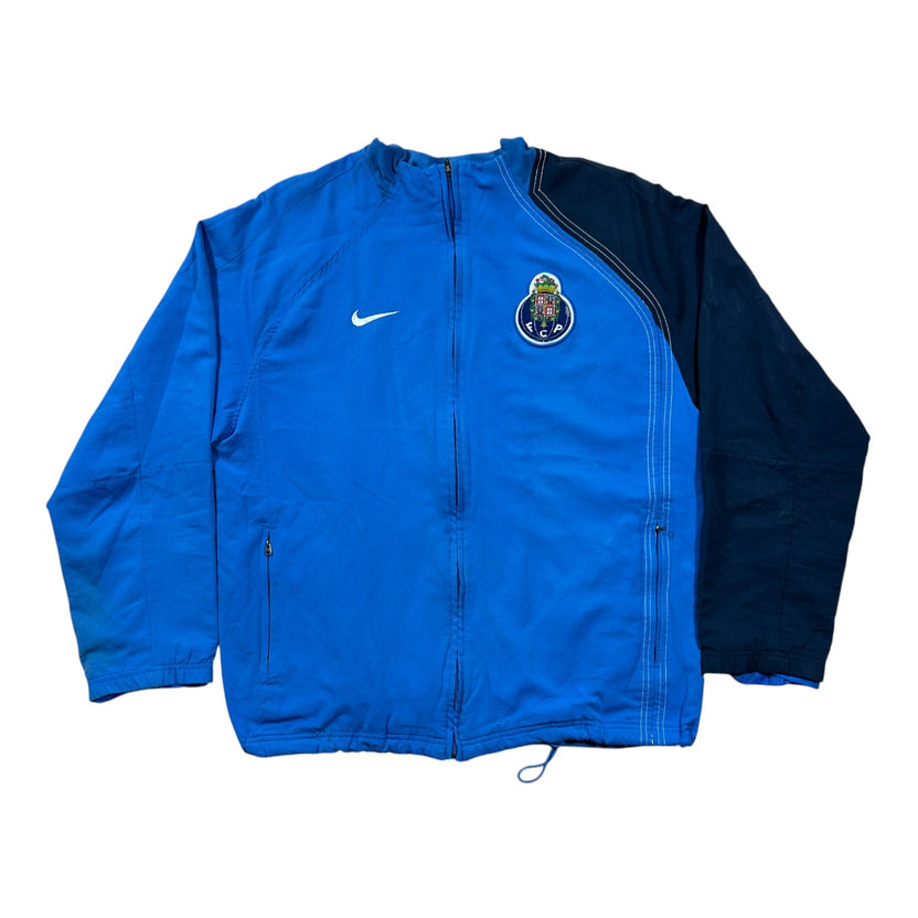 2000s Nike FC Porto Blue Training Jacket
