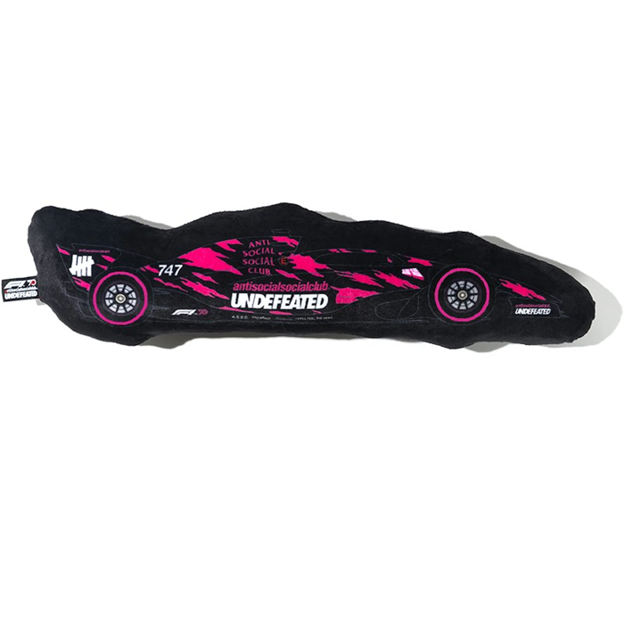 Undefeated x F1 Race Car Pillow