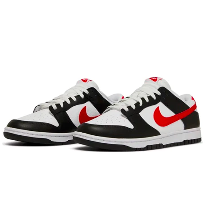 Dunk Low Red Swoosh Panda