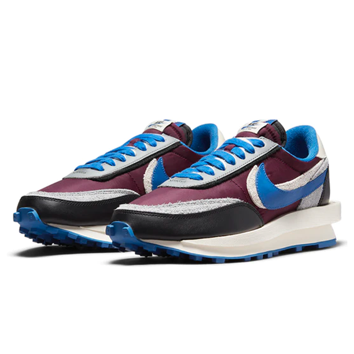 Vapporwaffle x Sacai x Undercover Night Maroon Team Royal